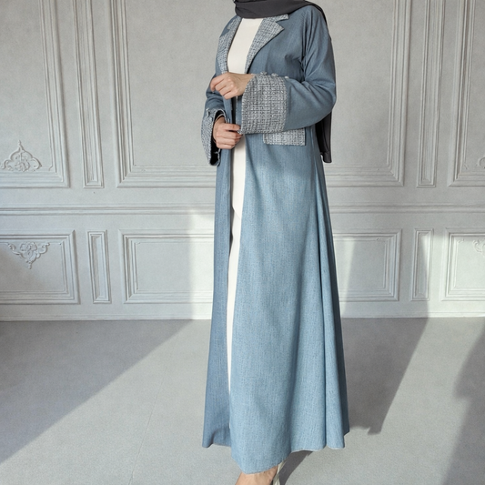 عباية غَيْم - أزرق