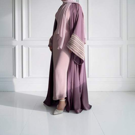 عباية أرجوان - بنفسجي هادئ