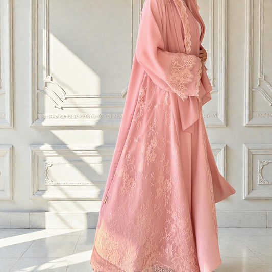 عباية لَيان - وَردي -