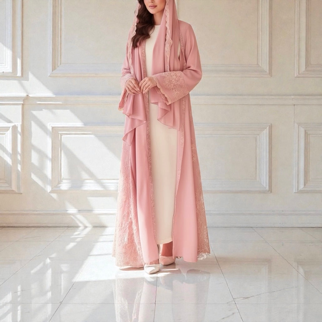 عباية لَيان - وَردي