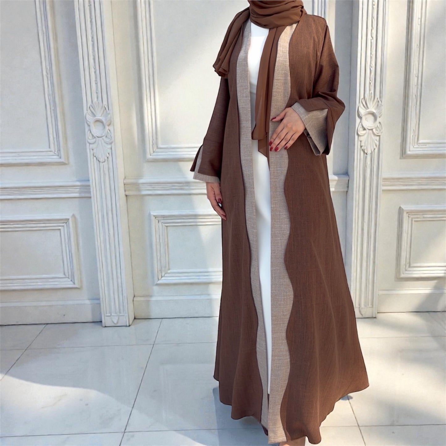 عباية جُمان - بُني -