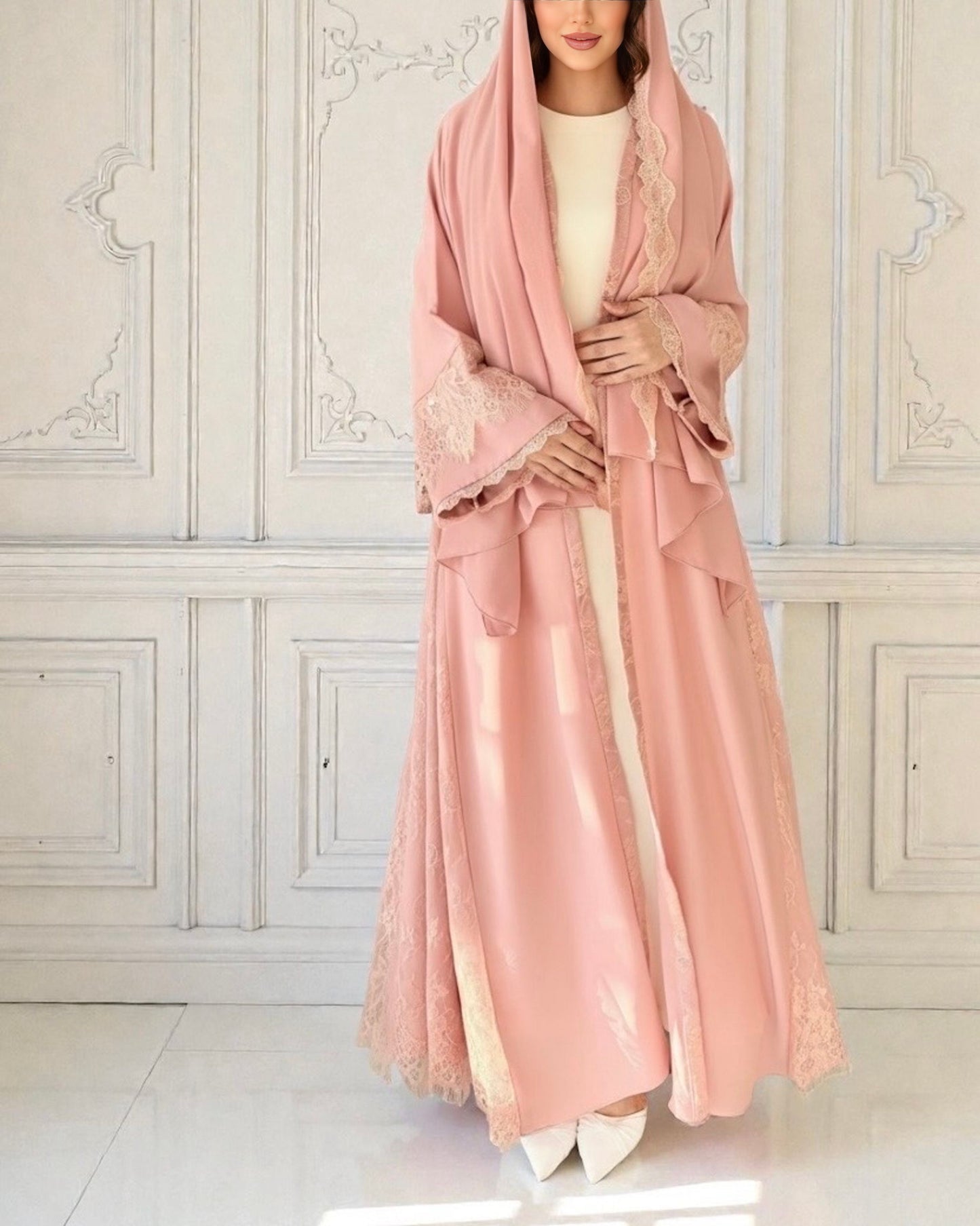 عباية لَيان - وَردي