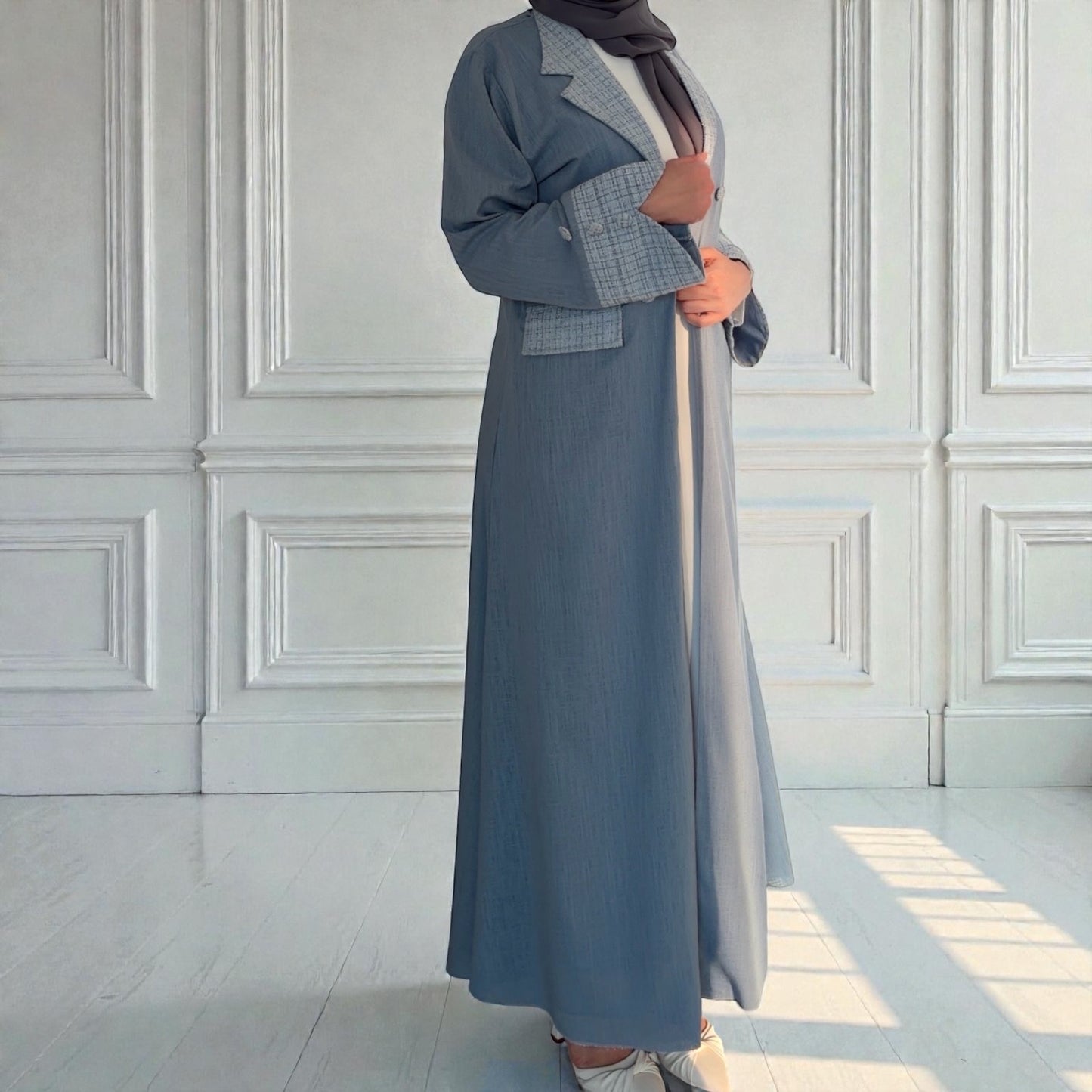 عباية غَيْم - أزرق