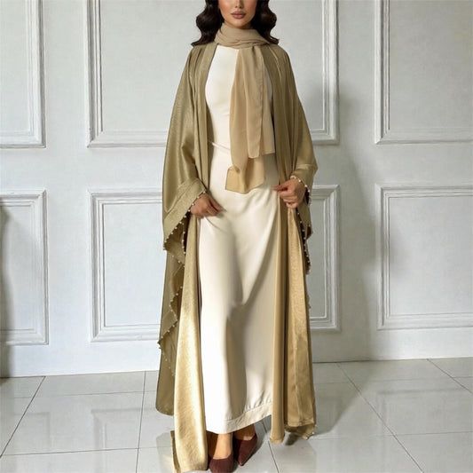 عباية ذَهب - بيج ذَهبي -