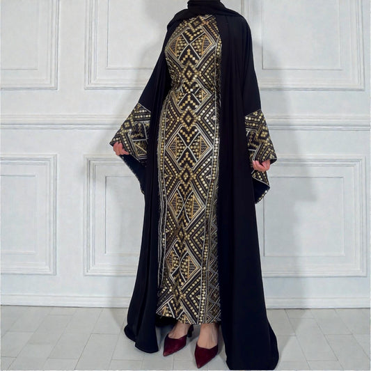 عباية هيبة - اسود