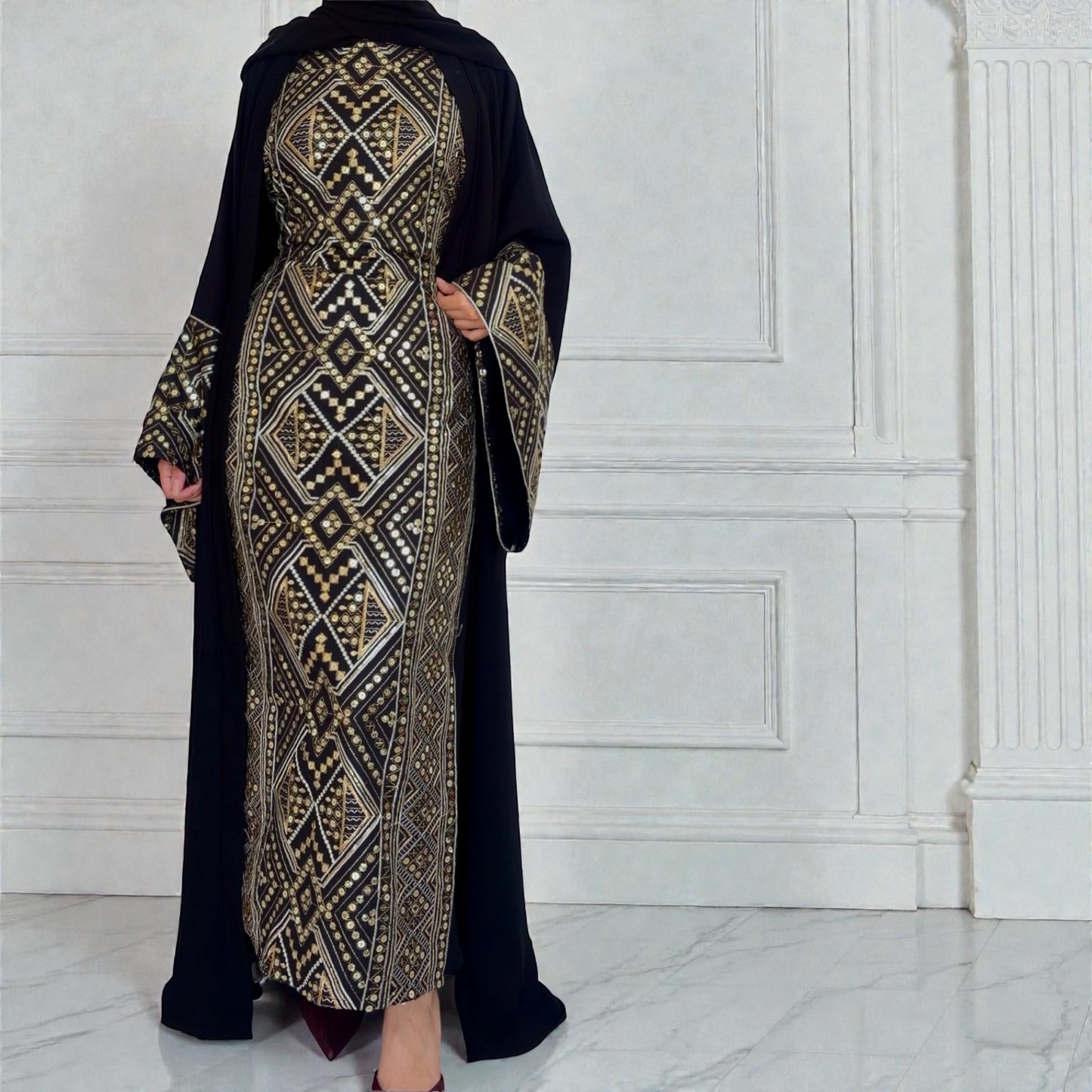 عباية هيبة - اسود