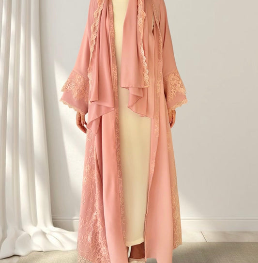 عباية لَيان - وَردي -