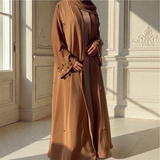 عباية تَرف - بُني عسلي -