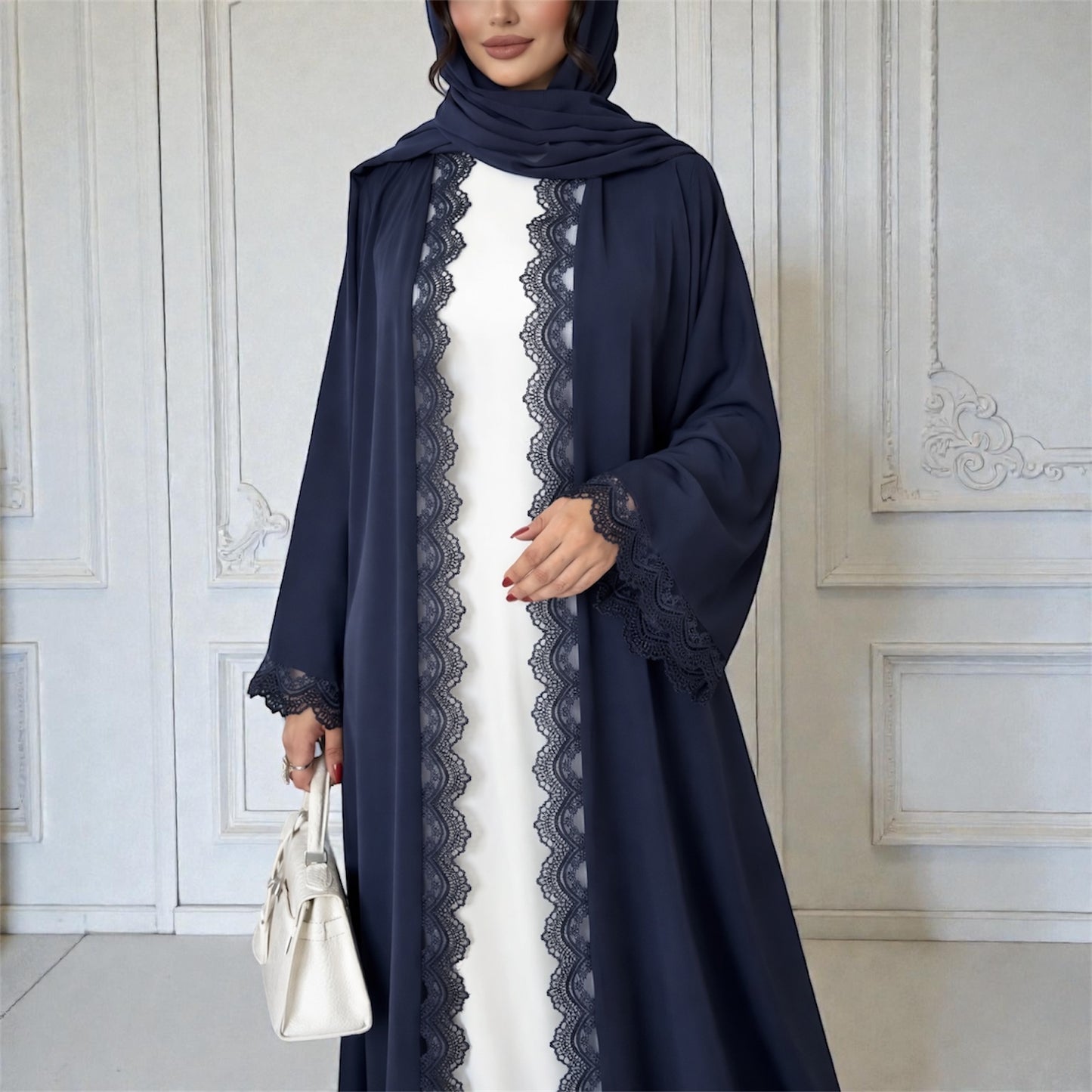 عباية سَنا - كُحلي -