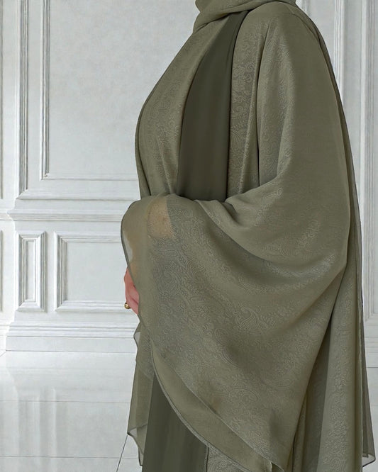 عباية جَلْنار - أخضر جبلي -