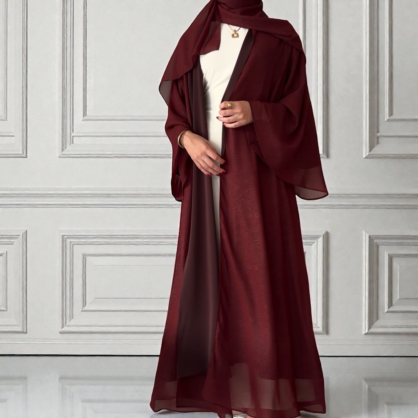 عباية جَلْنار - خَمري -