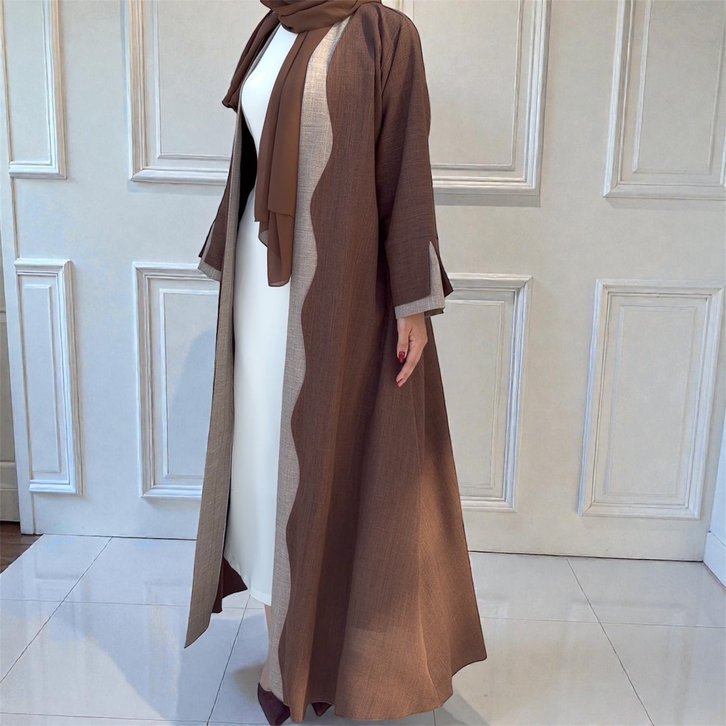 عباية جُمان - بُني -