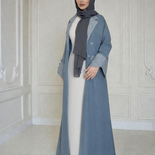 عباية غَيْم - أزرق