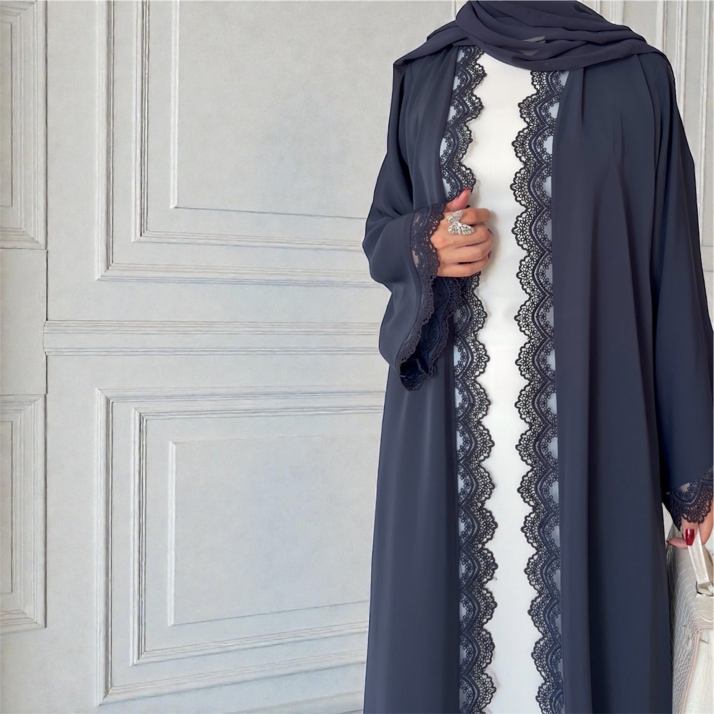 عباية سَنا - كُحلي -