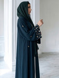 عباية تَرف - أخضر مَلكي -